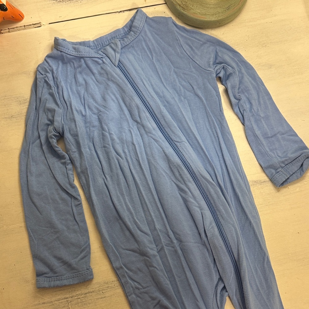 KYTE Blue Kids Pajamas romper